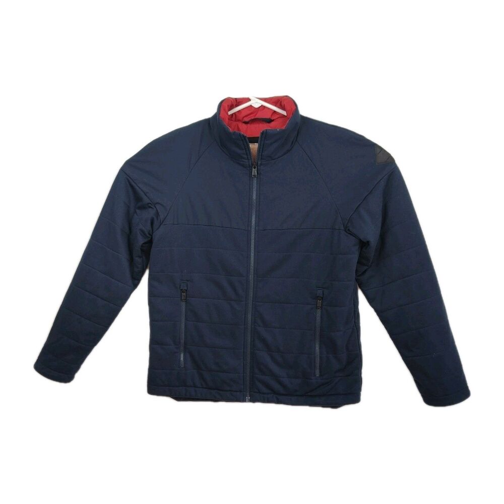 The North Face men's full-zip jacket, Medium, navy blue -‎ Good Condition